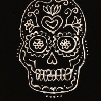 Art Life Hacks – Painted Day of the Dead Shirt