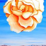 Gardenia Skies, Acrylic on Canvas, 36 in x 24 in – $1090