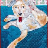 Mutt (Heinz 57)
24 in x 20 in, Mixed media on canvas, framed – SOLD