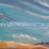 Landscapes of Communication, Acrylic on Canvas- 8 in x 24 in – SOLD