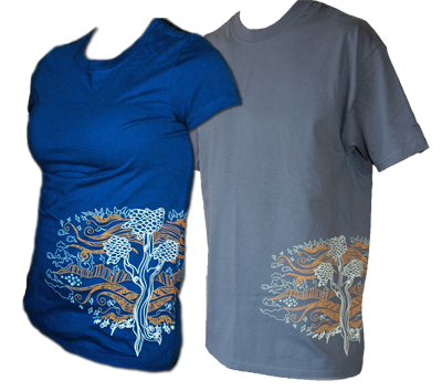 Women's and Men's 2010 Earth Day T-shirts are still available