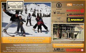 Squaw Valley Sport Shop ad