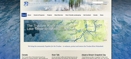 Truckee River Watershed Council website