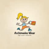 Graphic design, logo and branding for accessories distributor, Archimedes Wear