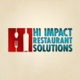 Logo design for Hi Impact Restuarant Solutions