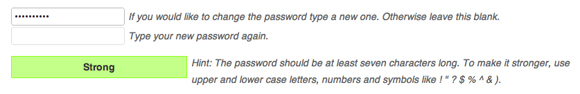 Secure passwords
