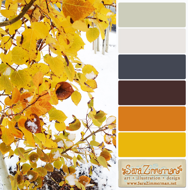 Color palette ideas for fall and winter