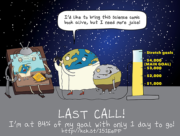 Unearthed Comics kickstarter is almost there.