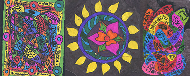 art from bethany children's home in India