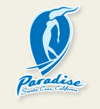 paradise surf shop logo designed by Tim Ward