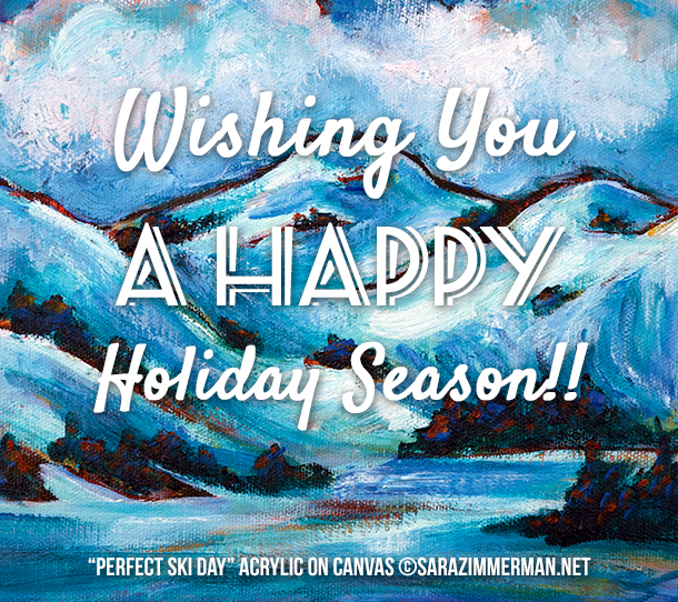 free ecard for happy holidays from Sara Zimmerman
