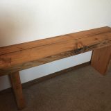 Rustic Bench from reclaimed Truckee barn beam – $620