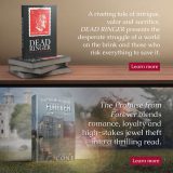 book mock up and website design for author